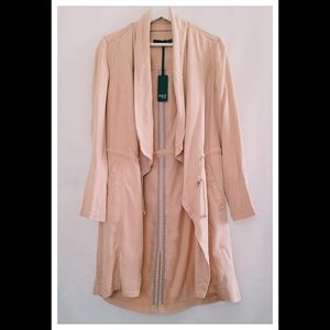 Sooo Soft Max Jeans Drape Front Jacket